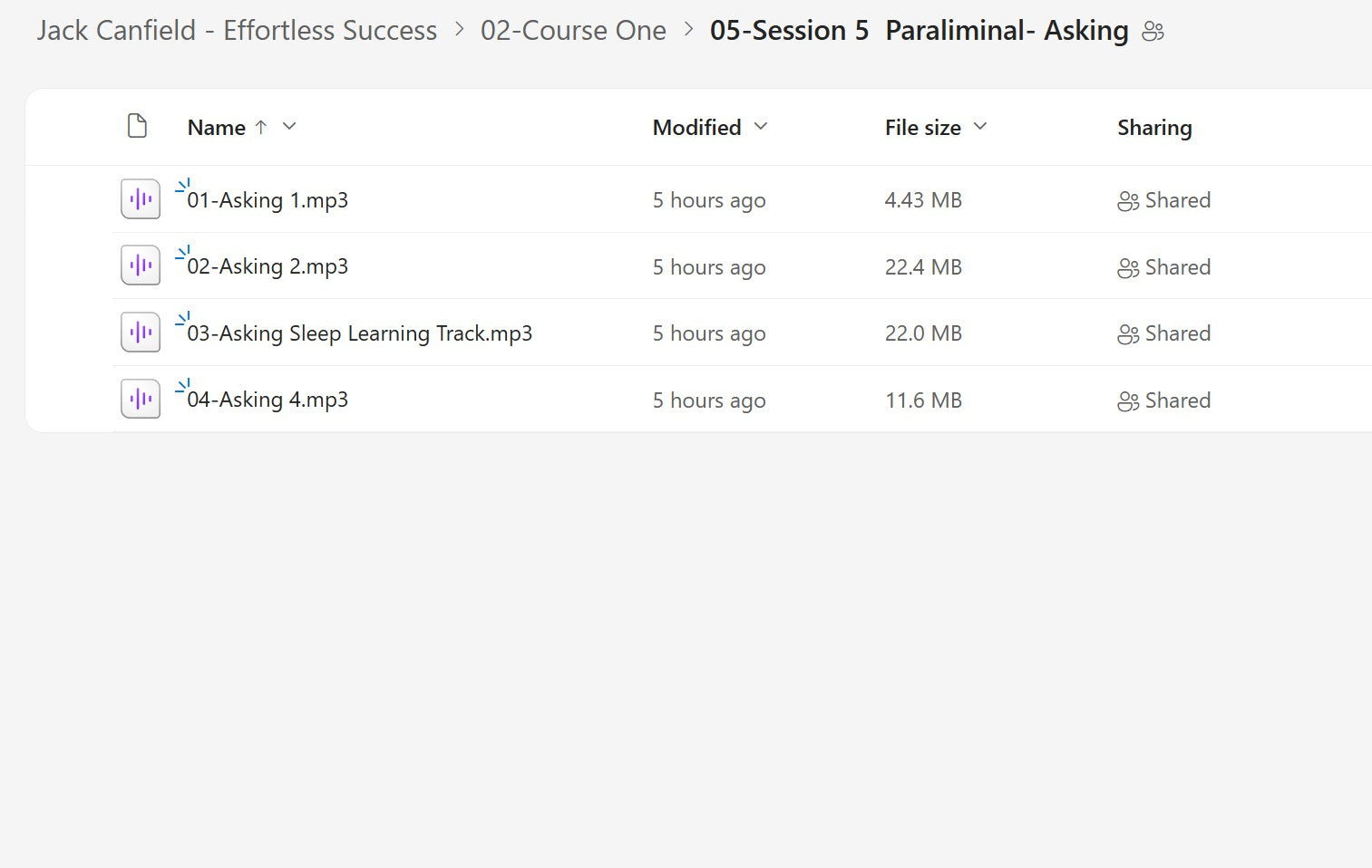 Jack Canfield - Effortless Success Module 2 Session 5 on my premiumcourses.com