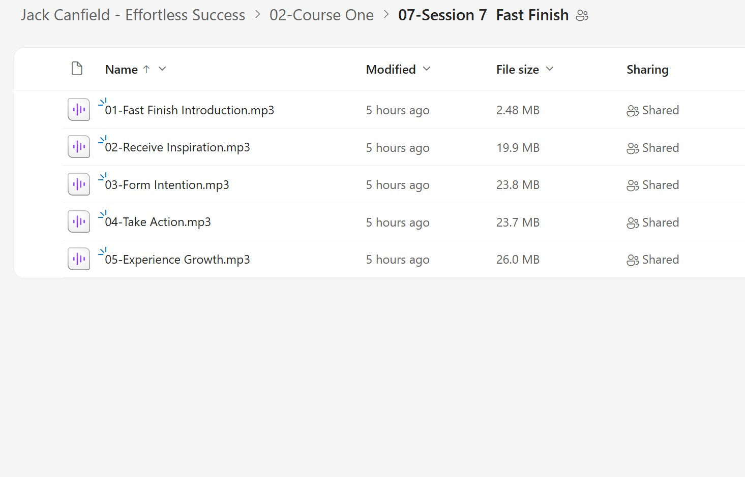 Jack Canfield - Effortless Success Module 2 Session 7 on my premiumcourses.com