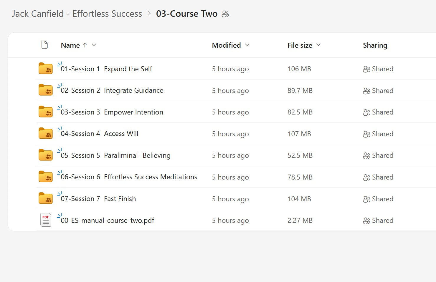 Jack Canfield - Effortless Success Module 3 on my premiumcourses.com