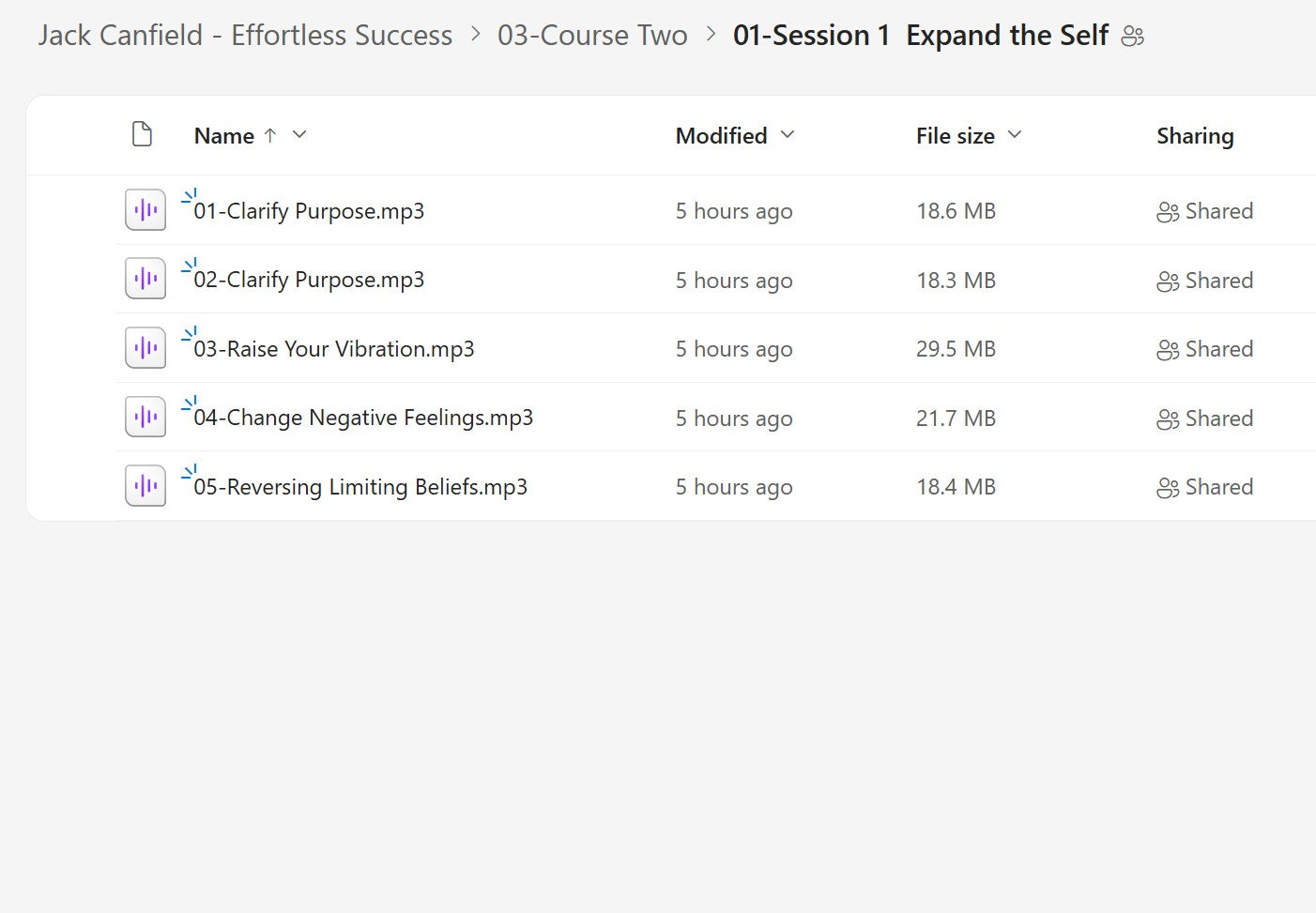 Jack Canfield - Effortless Success Module 3 Session 1 on mypremiumcourses.com