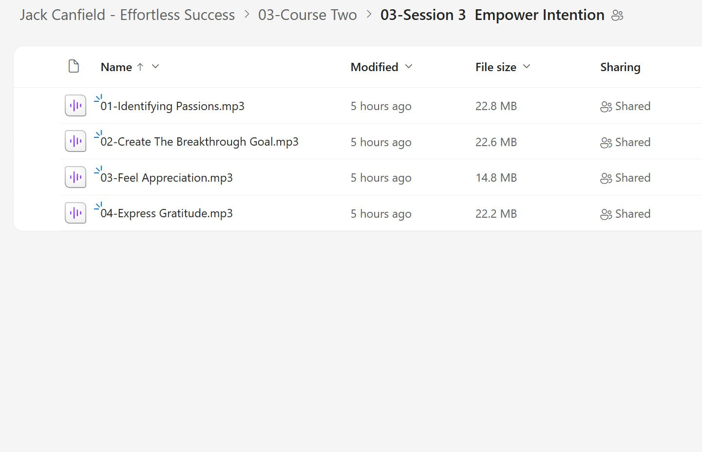 Jack Canfield - Effortless Success Module 3 Session 3 on mypremiumcourses.com