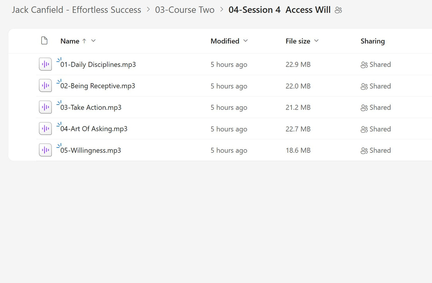 Jack Canfield - Effortless Success Module 3 Session 4 on mypremiumcourses.com