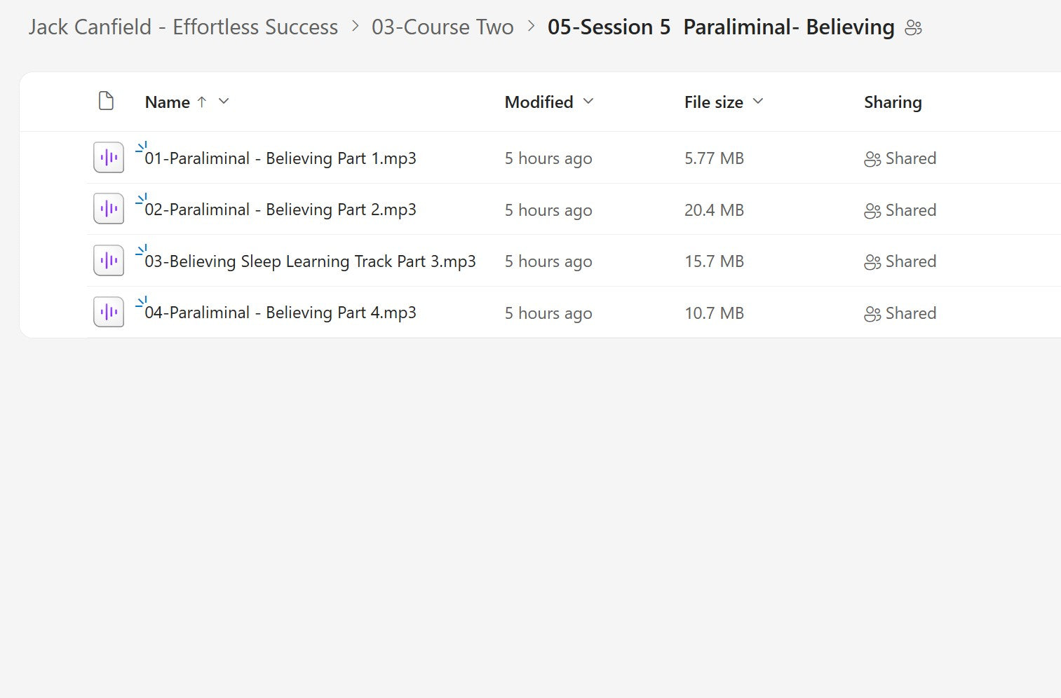 Jack Canfield - Effortless Success Module 3 Session 5 on mypremiumcourses.com