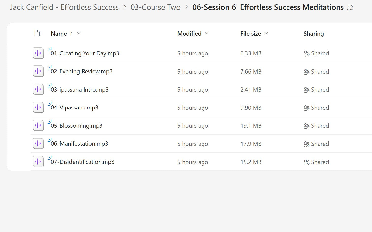 Jack Canfield - Effortless Success Module 3 Session 6 on mypremiumcourses.com