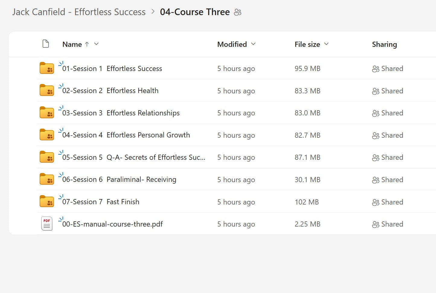 Jack Canfield - Effortless Success Module 4 on mypremiumcourses.com