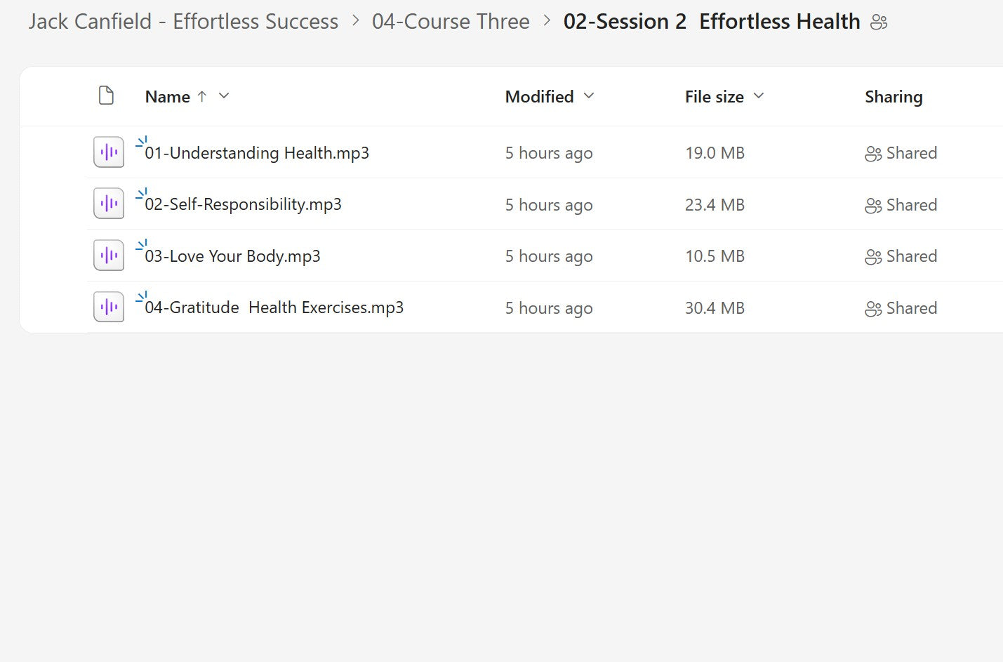 Jack Canfield - Effortless Success Module 4 Session 2 on mypremiumcourses.com