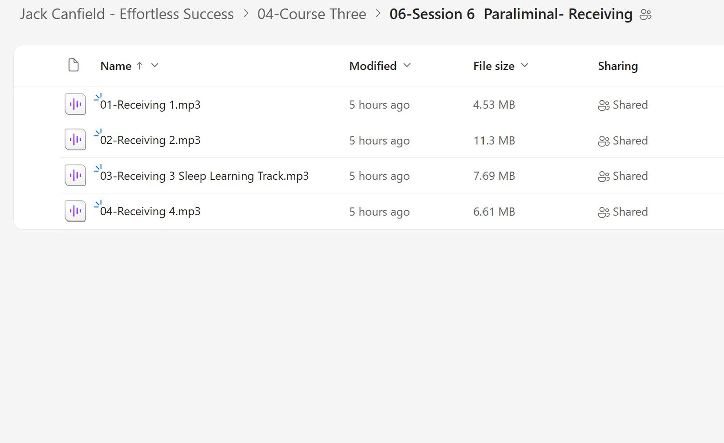Jack Canfield - Effortless Success Module 4 Session 6 on mypremiumcourses.com