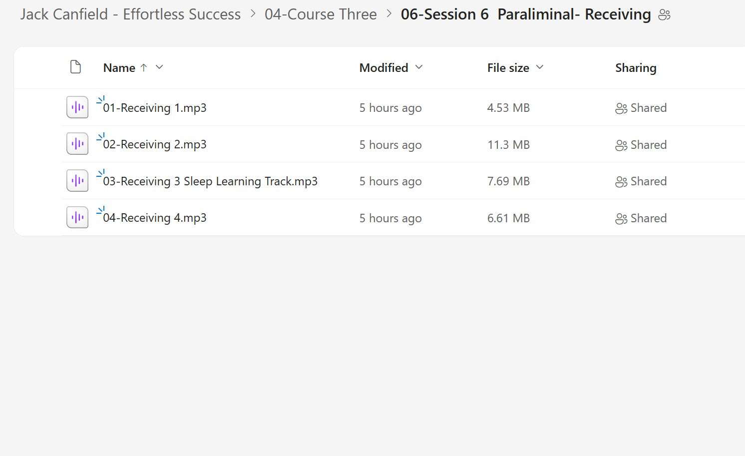 Jack Canfield - Effortless Success Module 4 Session 6 on mypremiumcourses.com