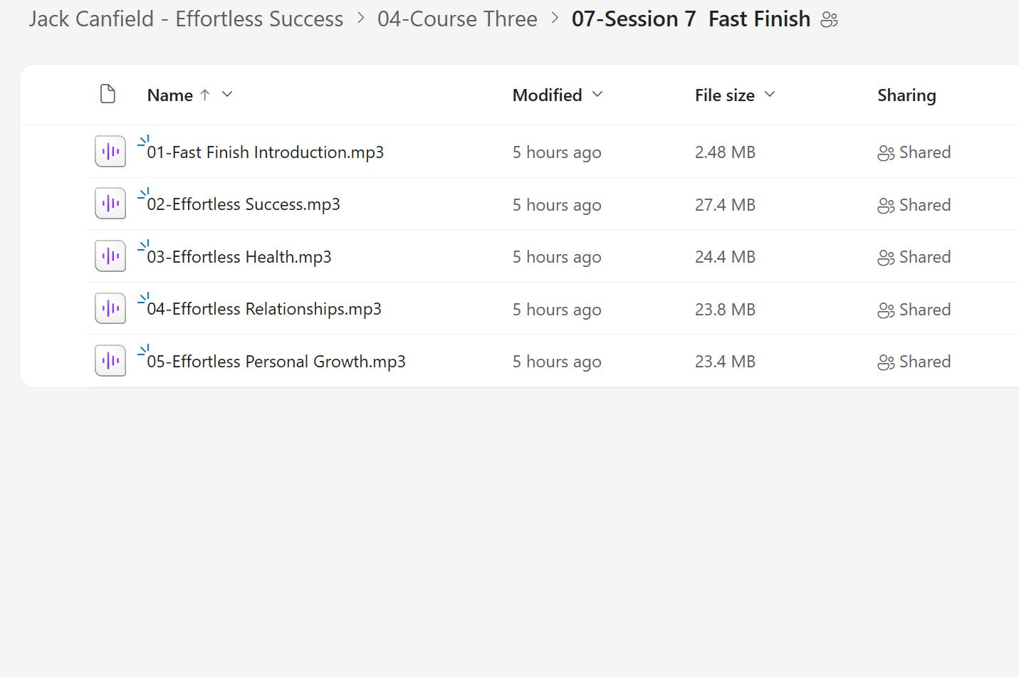 Jack Canfield - Effortless Success Module 4 Session 7 on mypremiumcourses.com