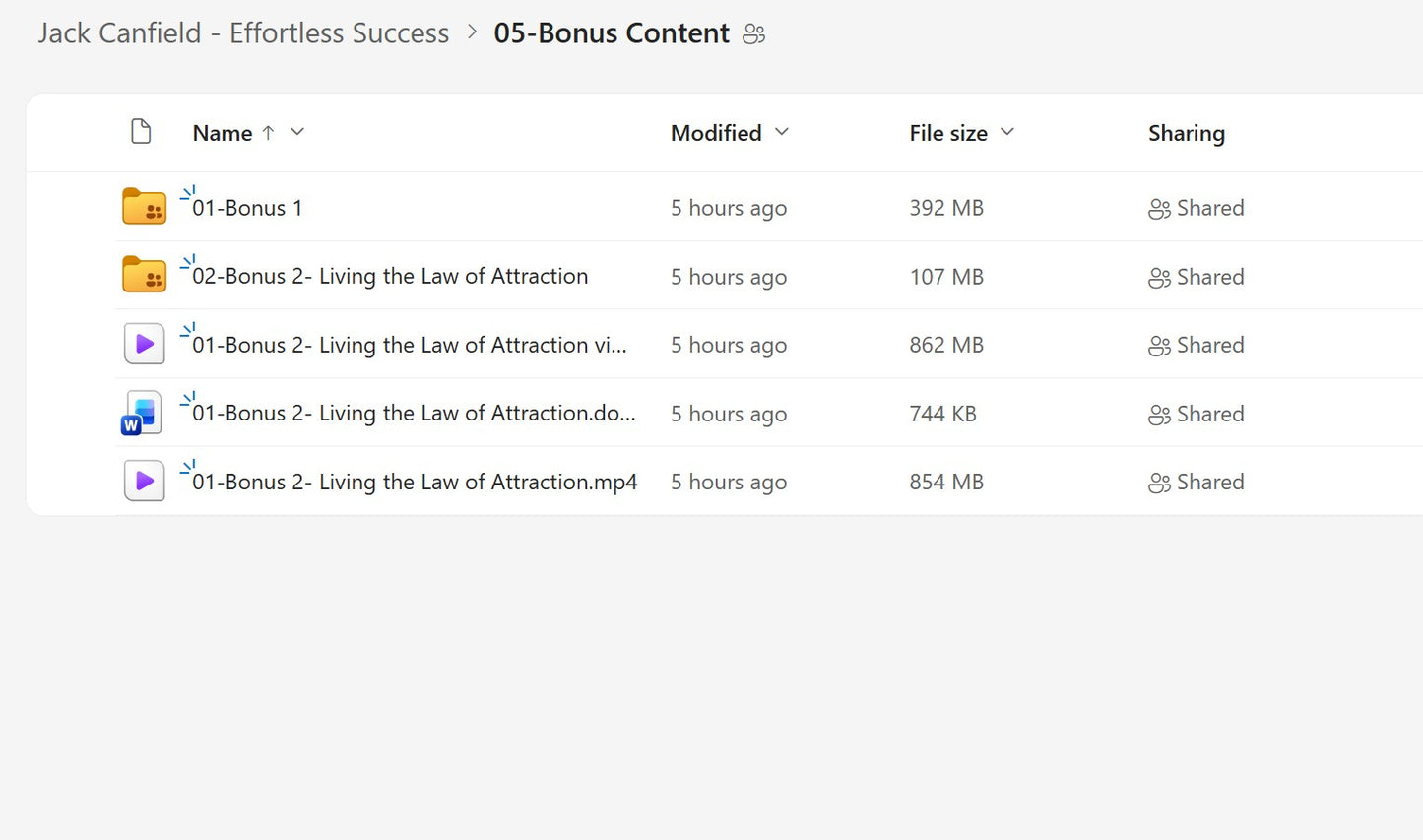 Jack Canfield - Effortless Success Module 5 on mypremiumcourses.com