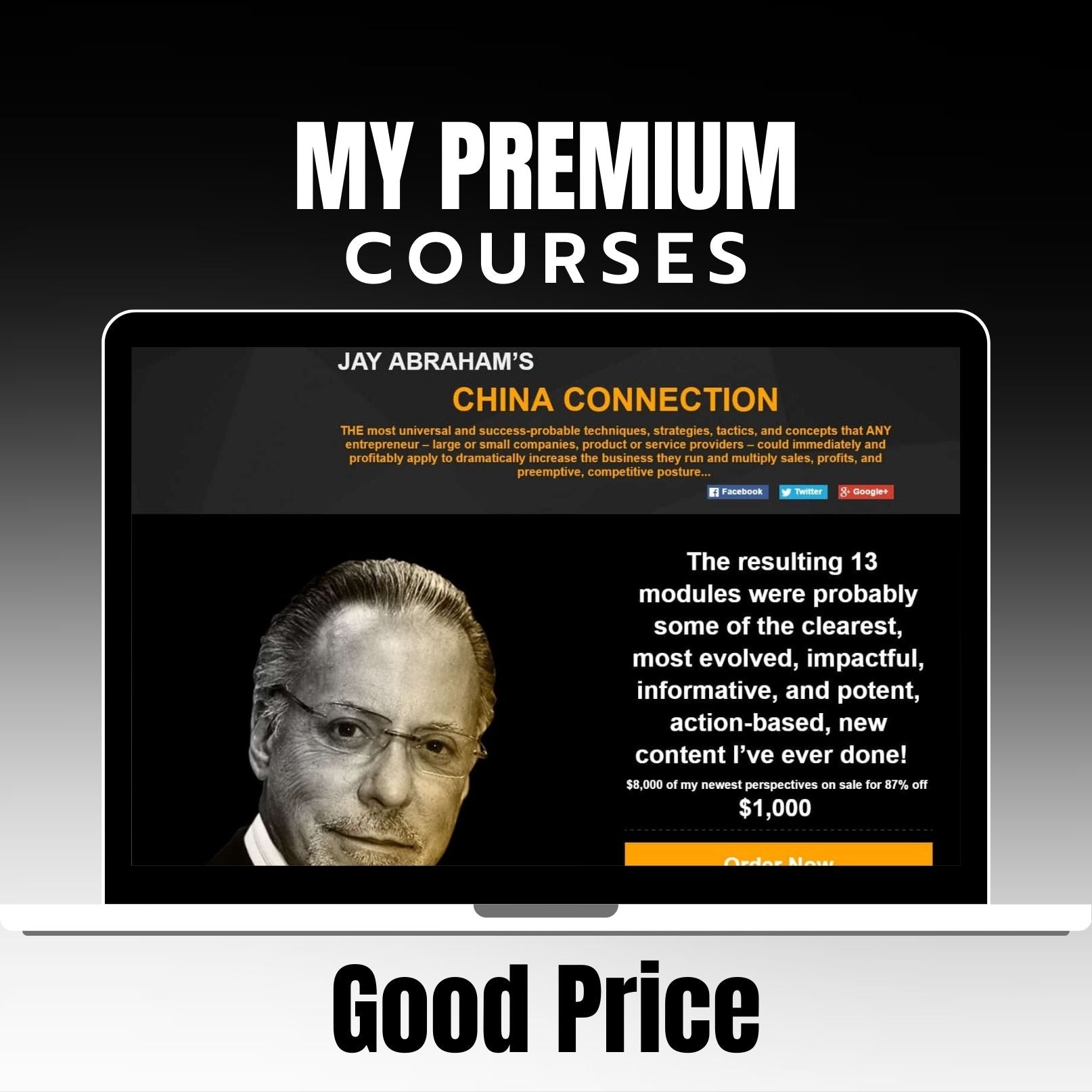 Jay Abraham – China Connection on mypremiumcourses.com