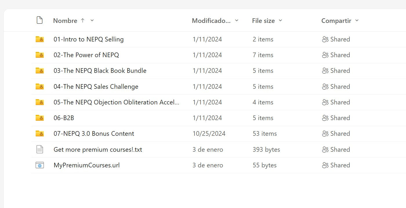 Jeremy Miner NEPQ 3.0 Sales Program Modules