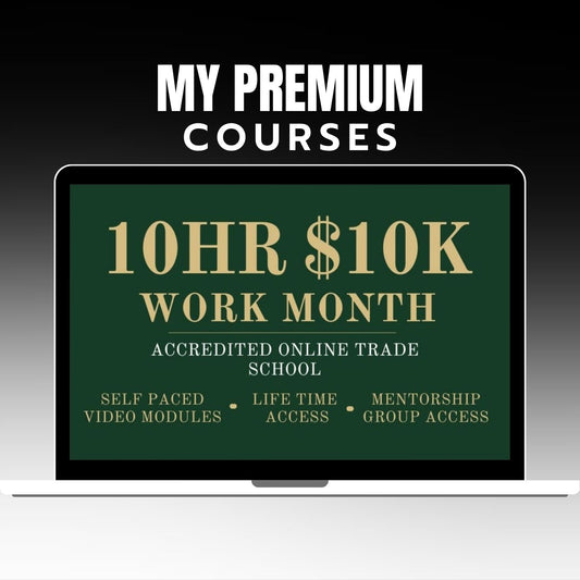 Laura Anderson – The 10hr 10k Work Month Course on My Premium Courses
