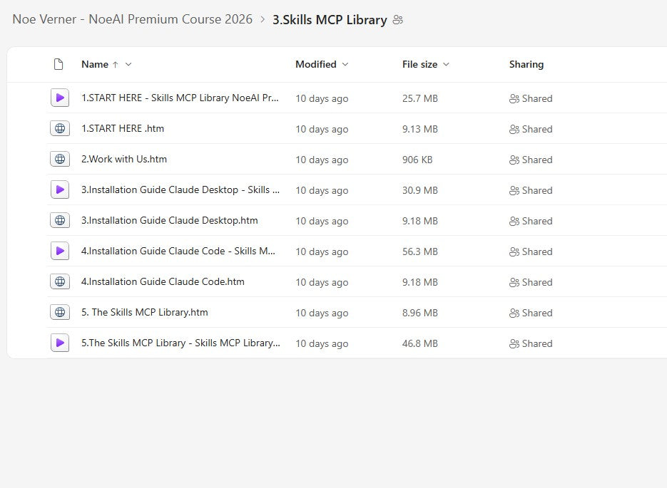 Noe Verner - NoeAI Premium Course 2026 LIFETIME UPDATES Module 3 on mypremiumcourses.com