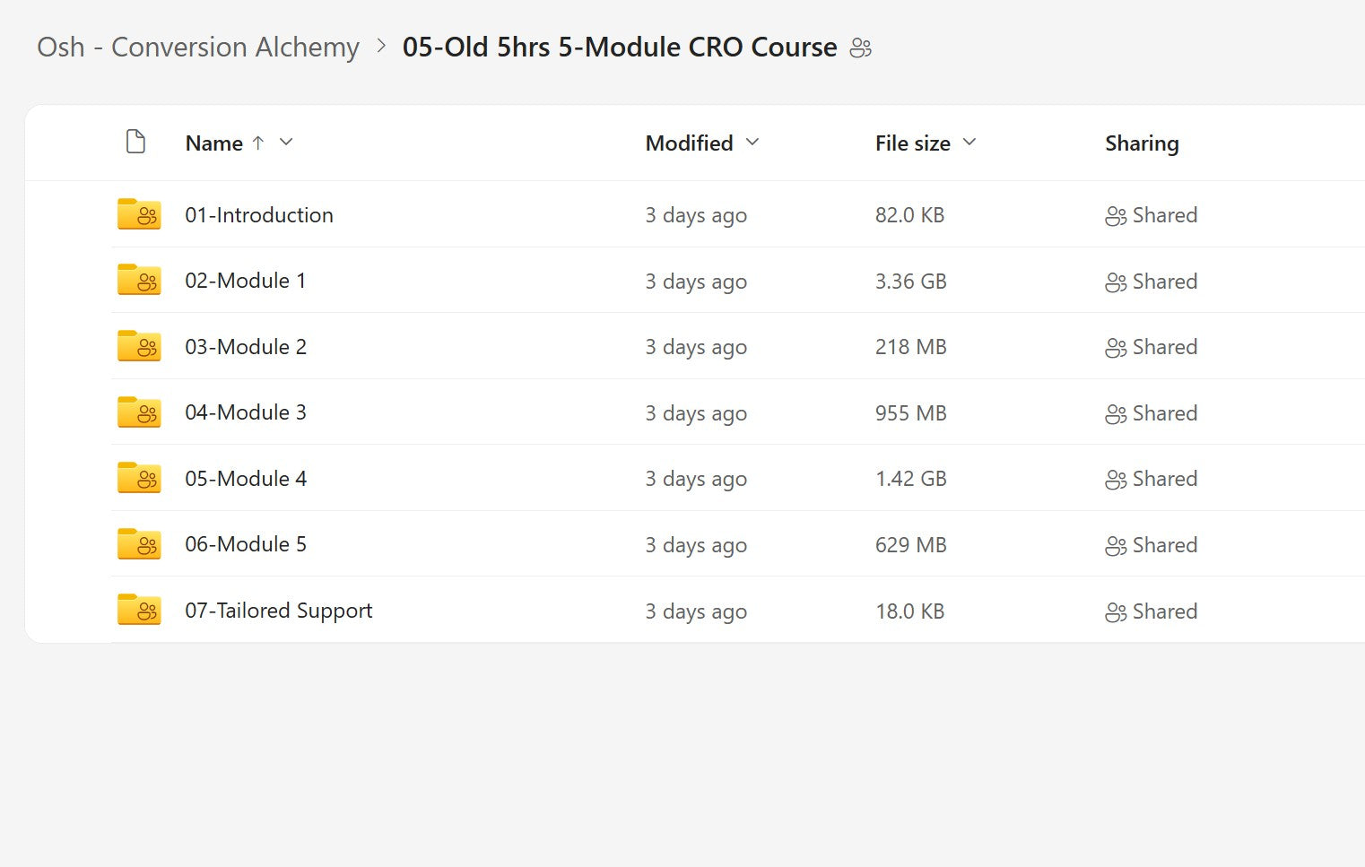 Osh - Conversion Alchemy Module 5 on mypremiumcourses.com