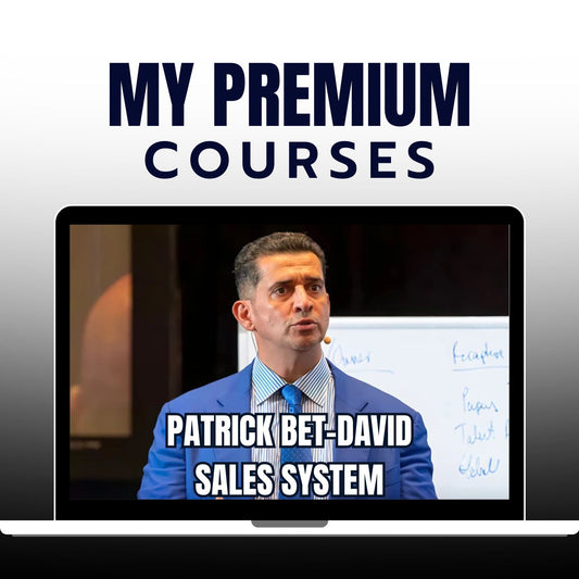 Patrick Bet-David - Sales System on mypremiumcourses.com