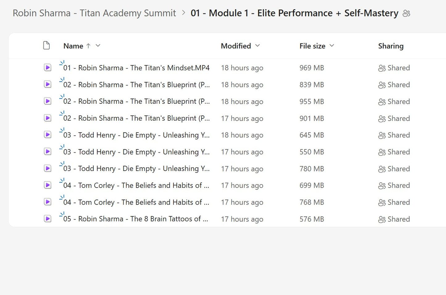 Robin Sharma – The Titan Academy Summit Module 1 on mypremiumcourses.com