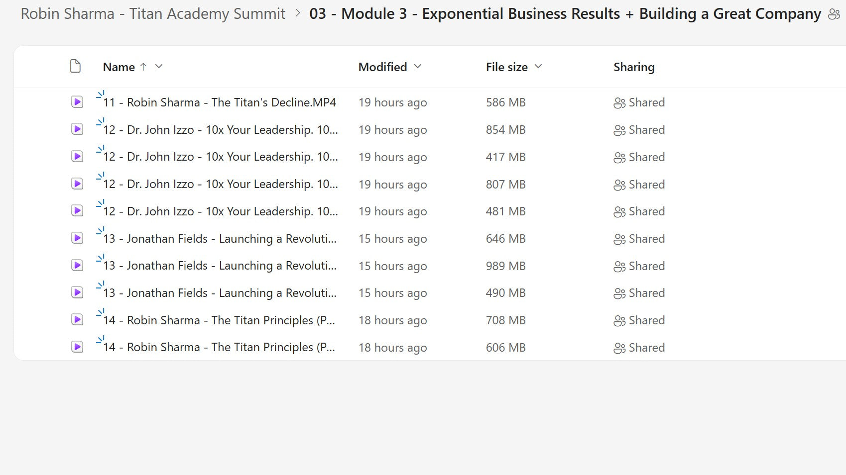 Robin Sharma – The Titan Academy Summit Module 3 on mypremiumcourses.com