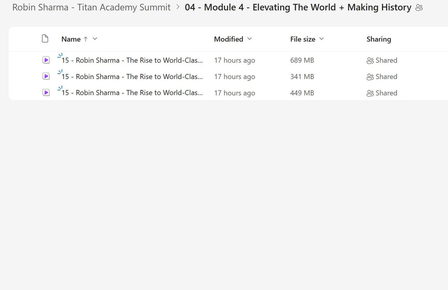 Robin Sharma – The Titan Academy Summit Module 4 on mypremiumcourses.com