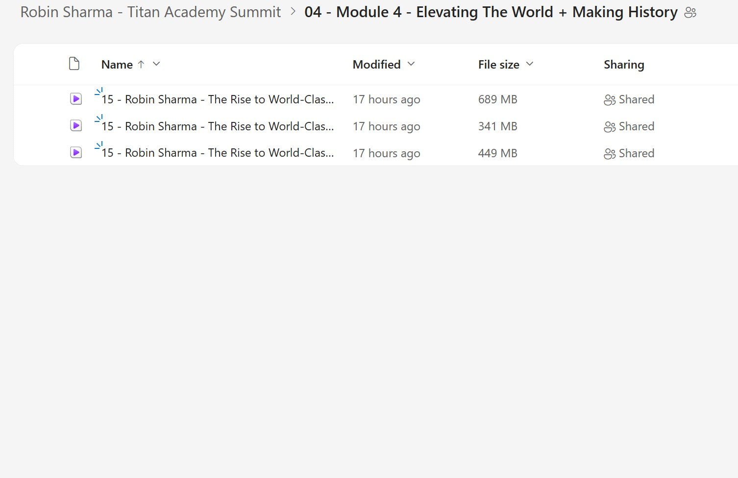 Robin Sharma – The Titan Academy Summit Module 4 on mypremiumcourses.com