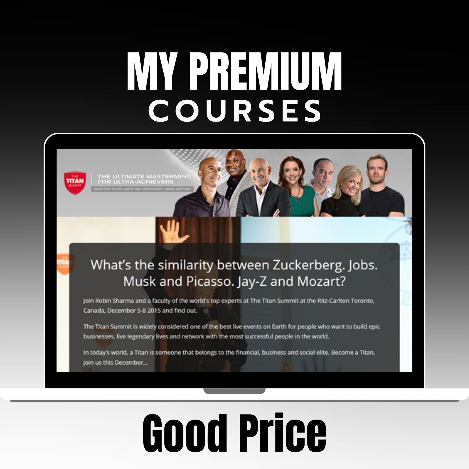 Robin Sharma – The Titan Academy Summit on mypremiumcourses.com