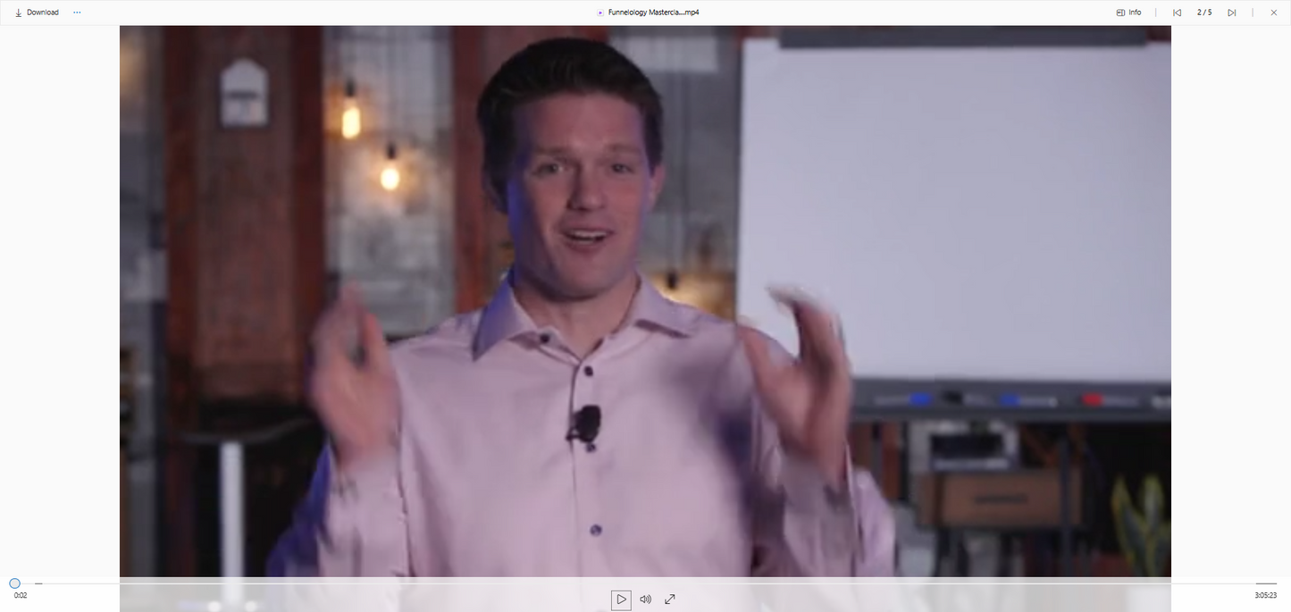 Russell Brunson – Funnelology Masterclass Video File on mypremiumcourses.com