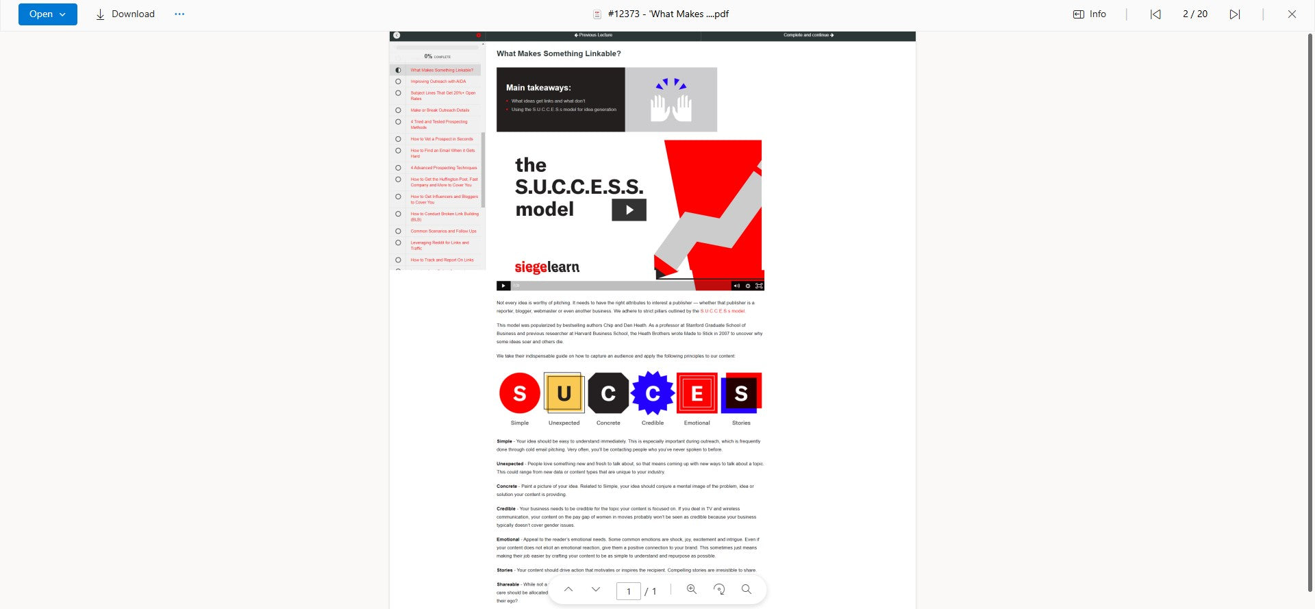 SiegeLearn – Content Marketing Course File Document on mypremiumcourses.com