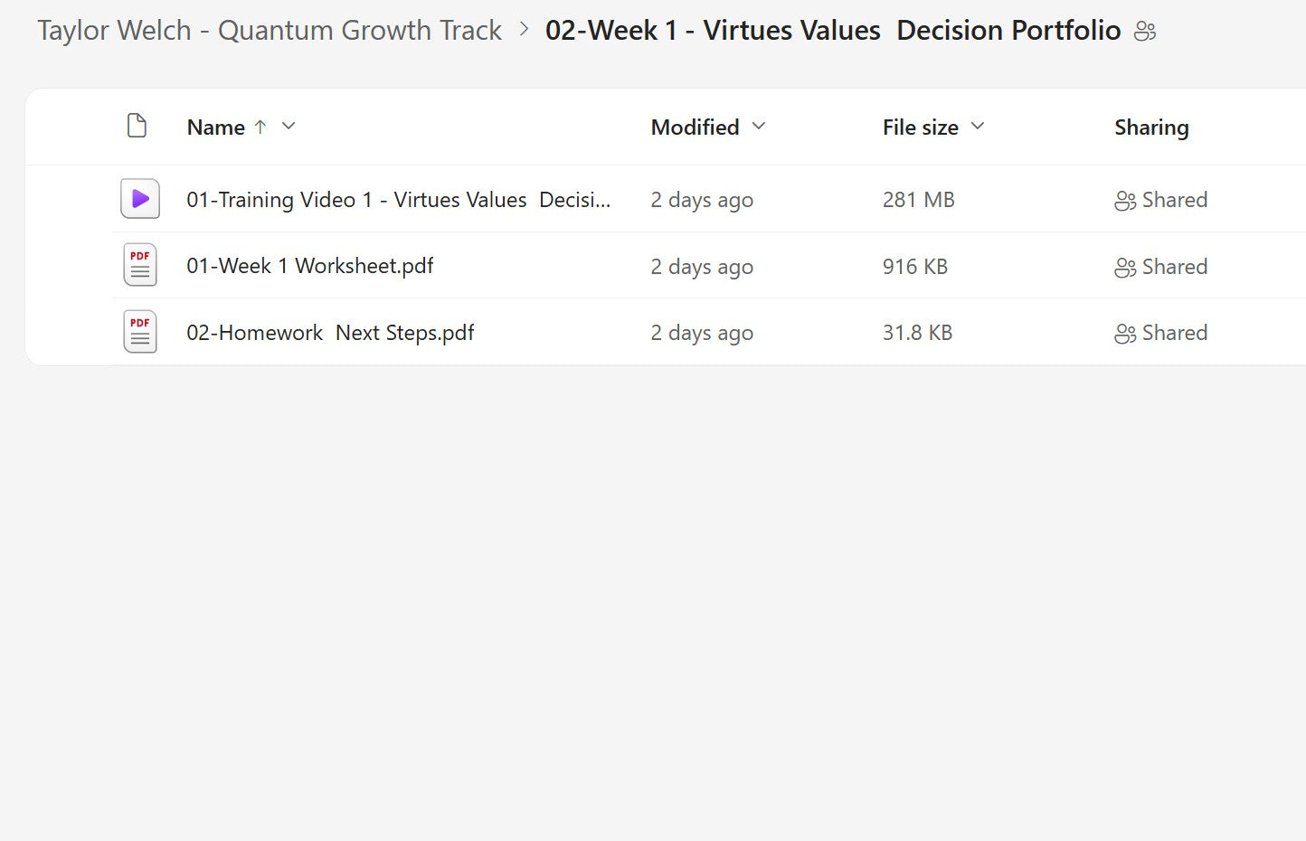 Taylor Welch - Quantum Growth Track Module 2 on mypremiumcourses.com