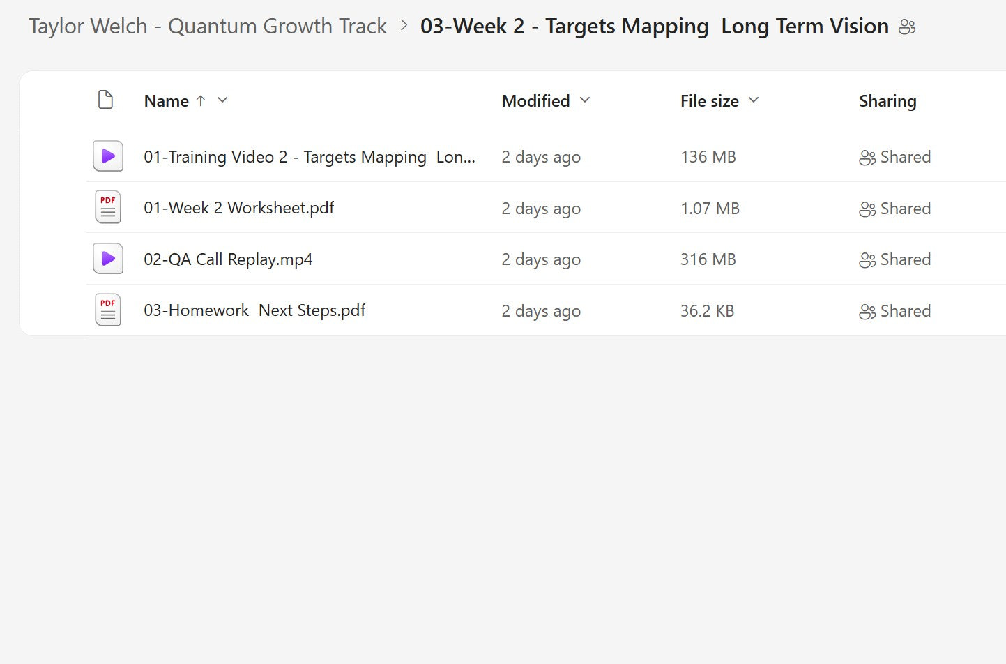Taylor Welch - Quantum Growth Track Module 3 on mypremiumcourses.com