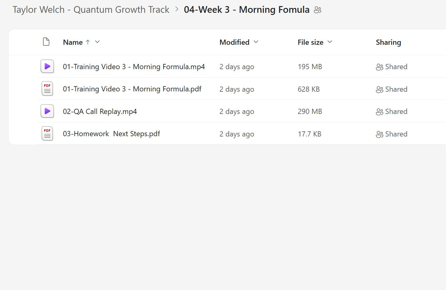 Taylor Welch - Quantum Growth Track Module 4 on mypremiumcourses.com
