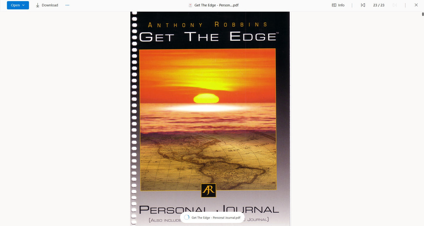 Tony Robbins - Ultimate Edge