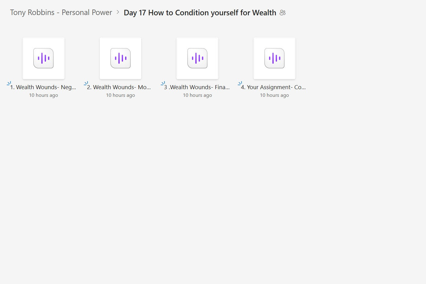 Tony Robbins - Personal Power