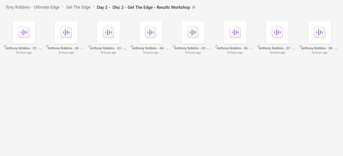 Tony Robbins - Ultimate Edge