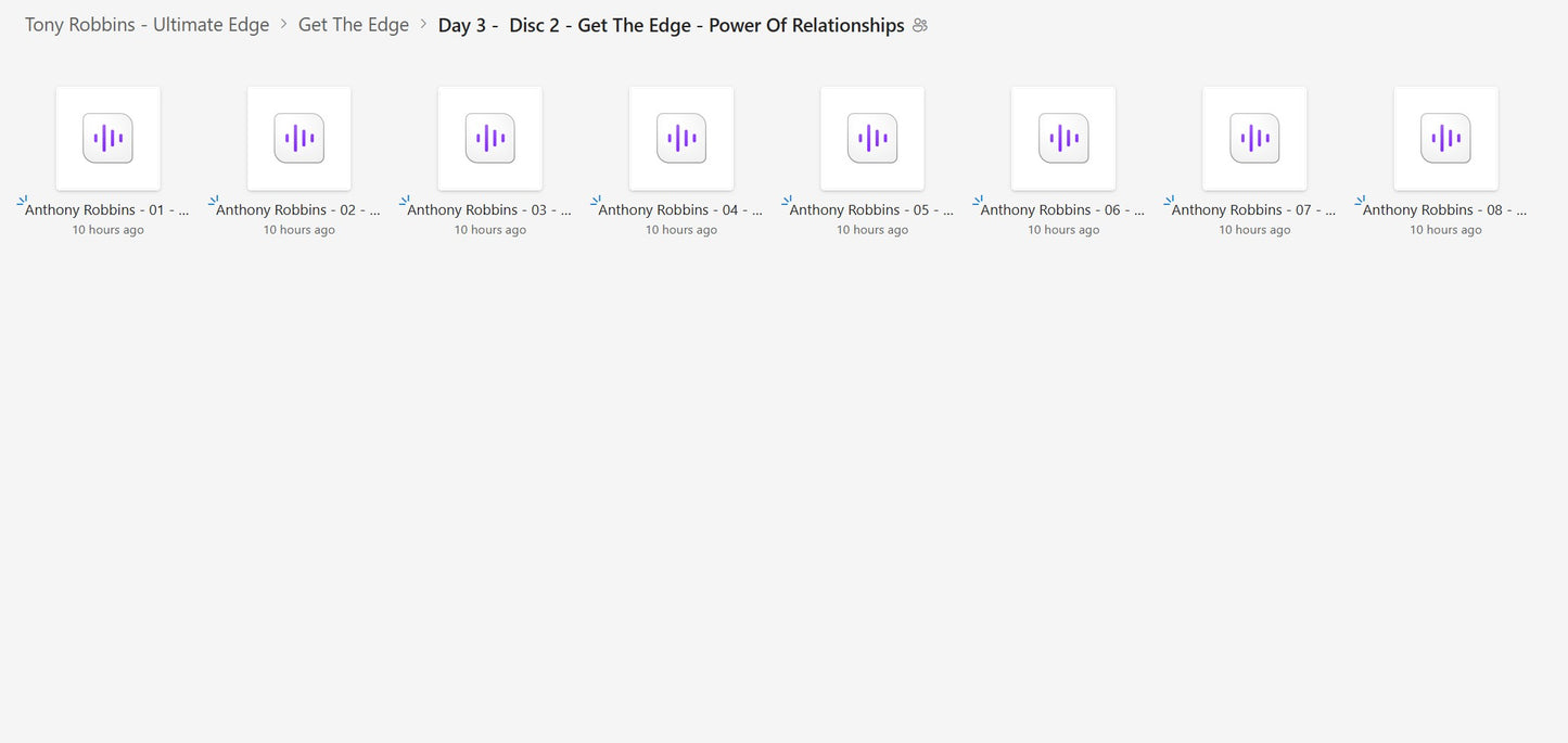 Tony Robbins - Ultimate Edge