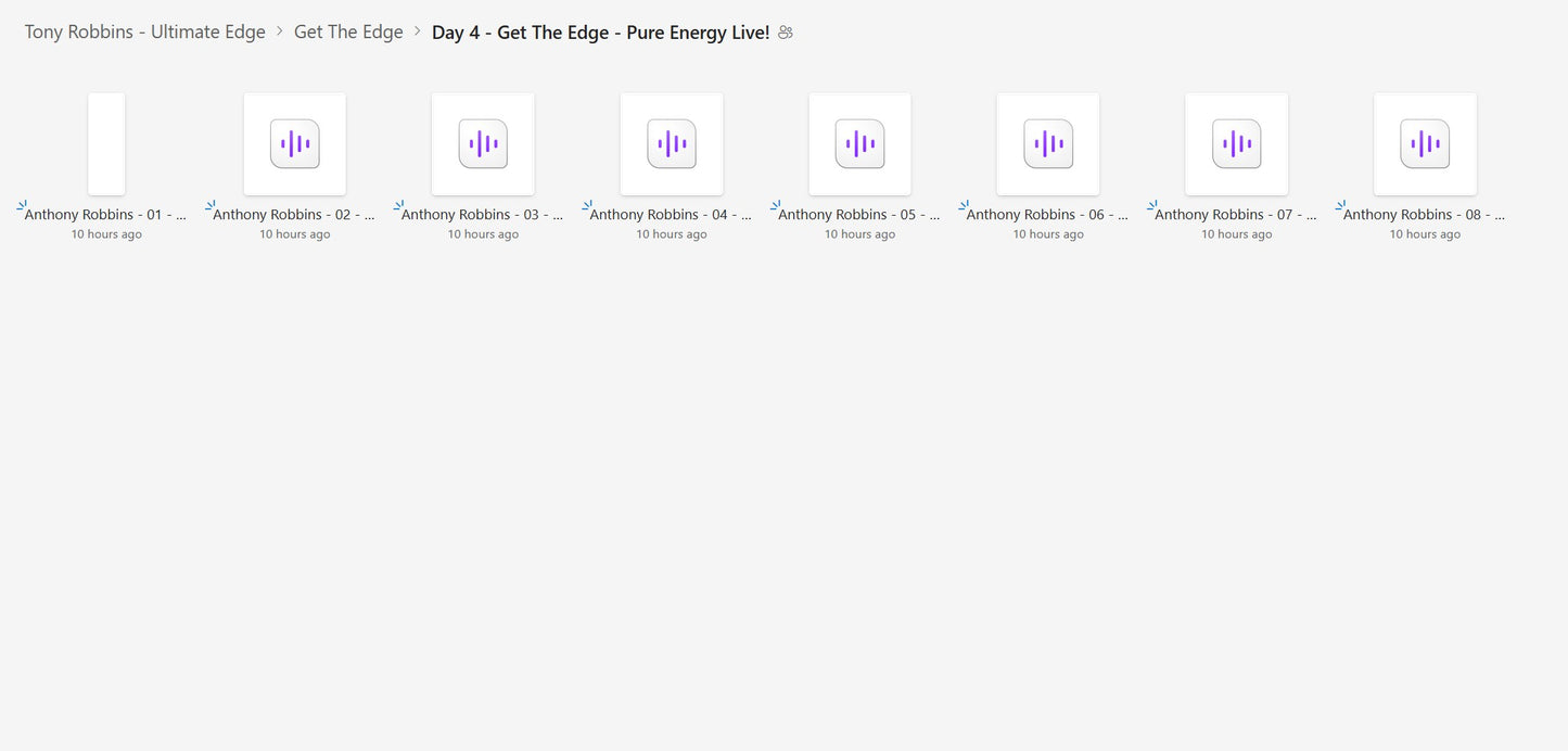 Tony Robbins - Ultimate Edge