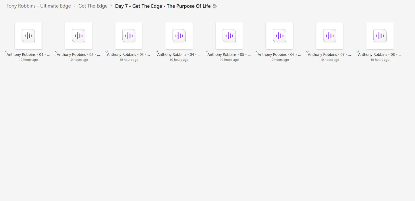 Tony Robbins - Ultimate Edge