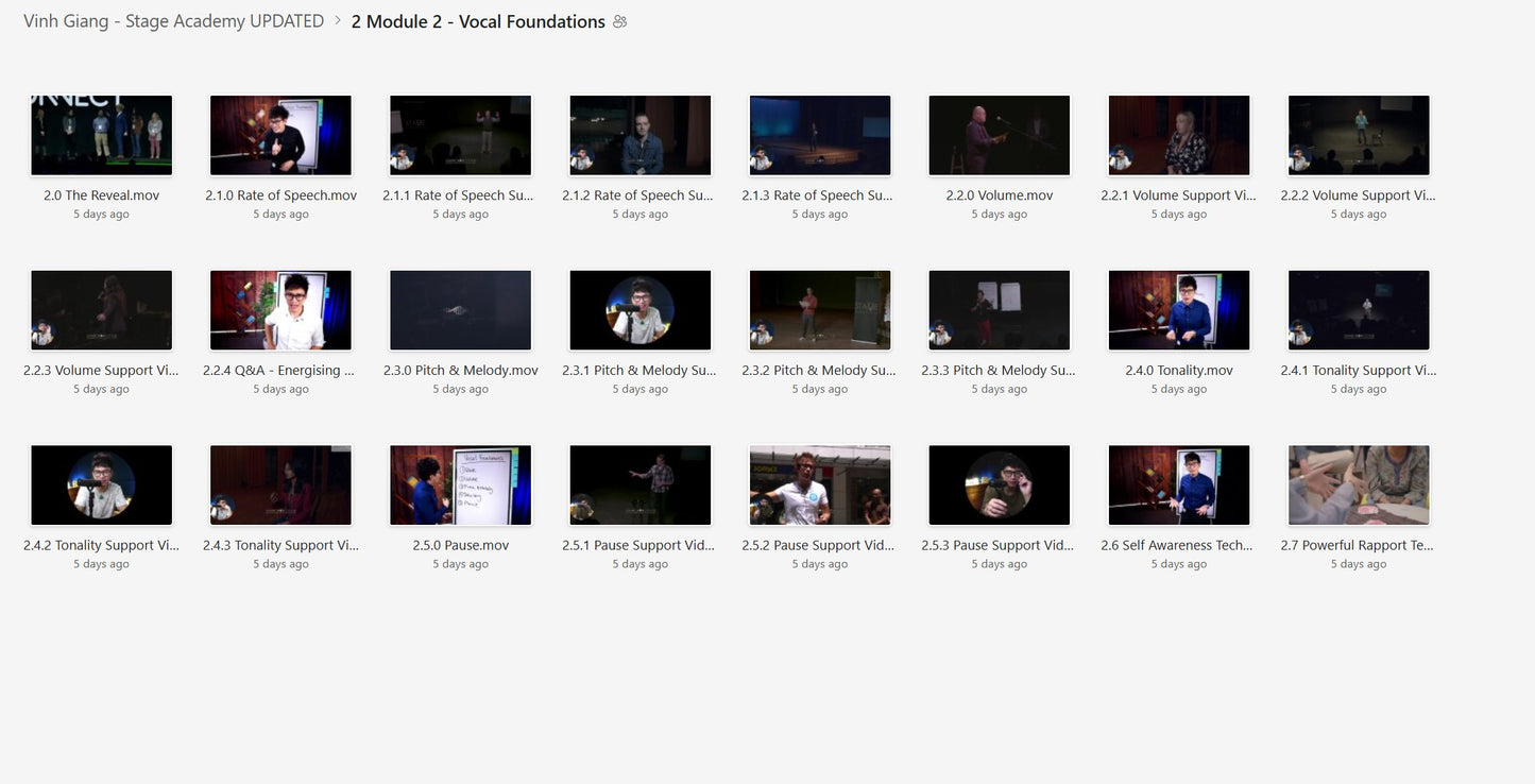 Vinh Giang - Stage Academy LAST UPDATE Module 2 on mypremiumcourses.com
