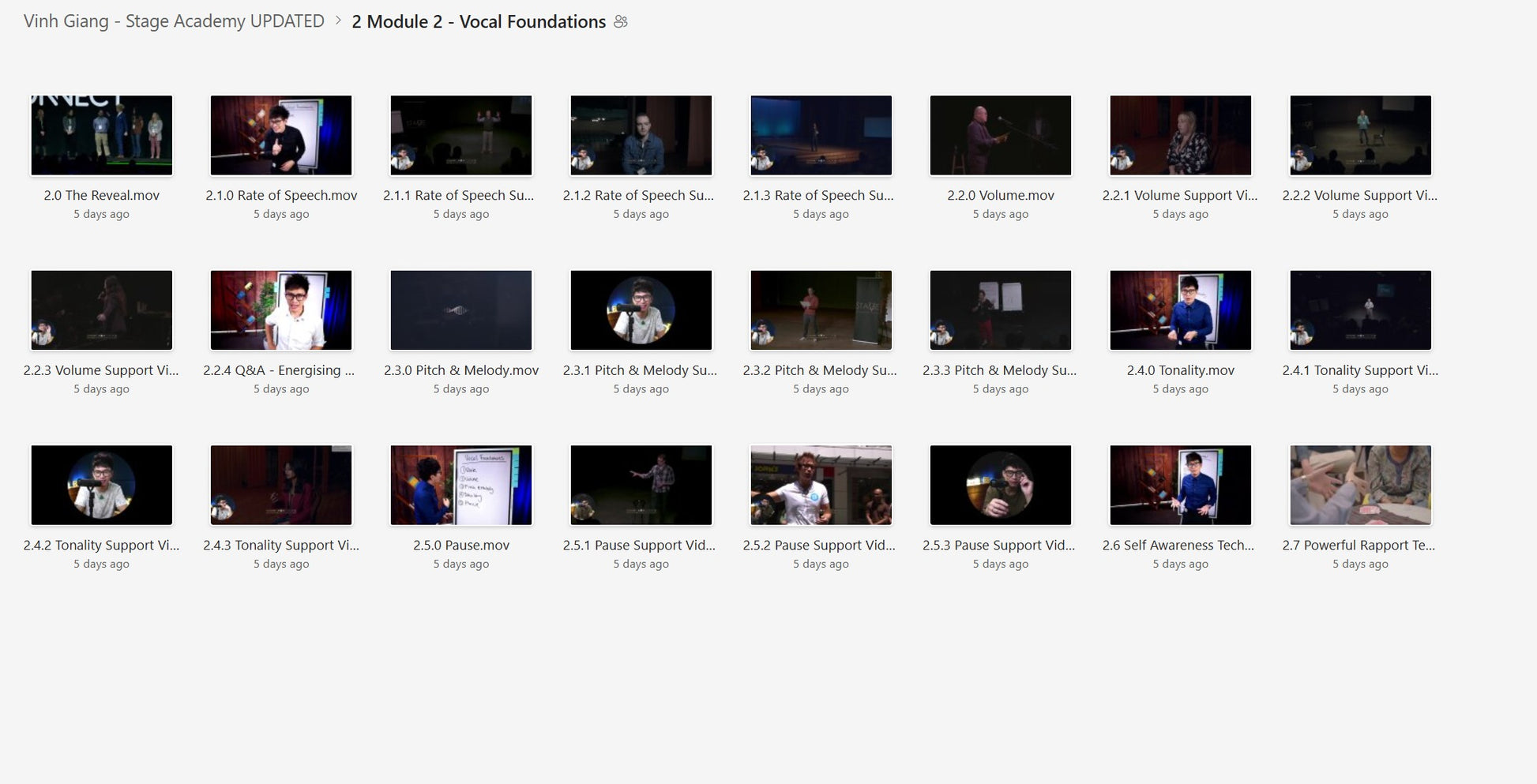 Vinh Giang - Stage Academy LAST UPDATE Module 2 on mypremiumcourses.com