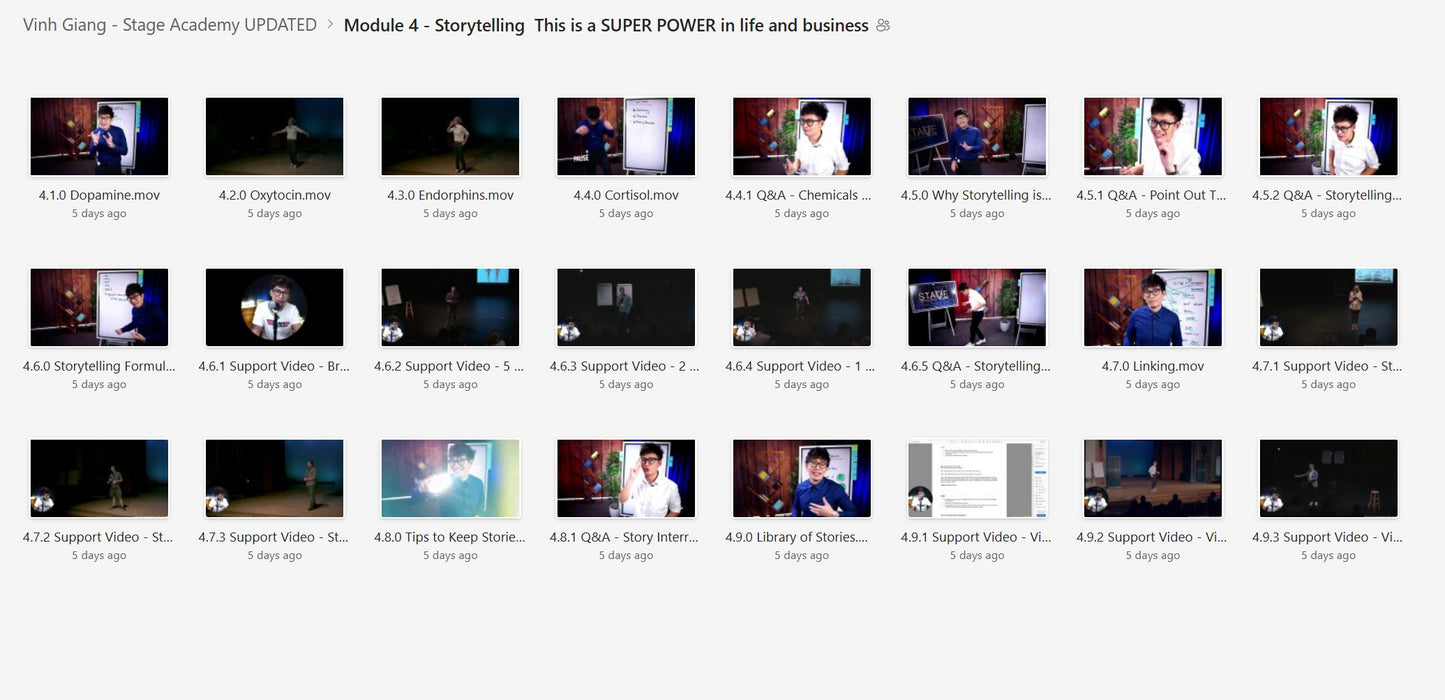 Vinh Giang - Stage Academy LAST UPDATE Module 4 on mypremiumcourses.com