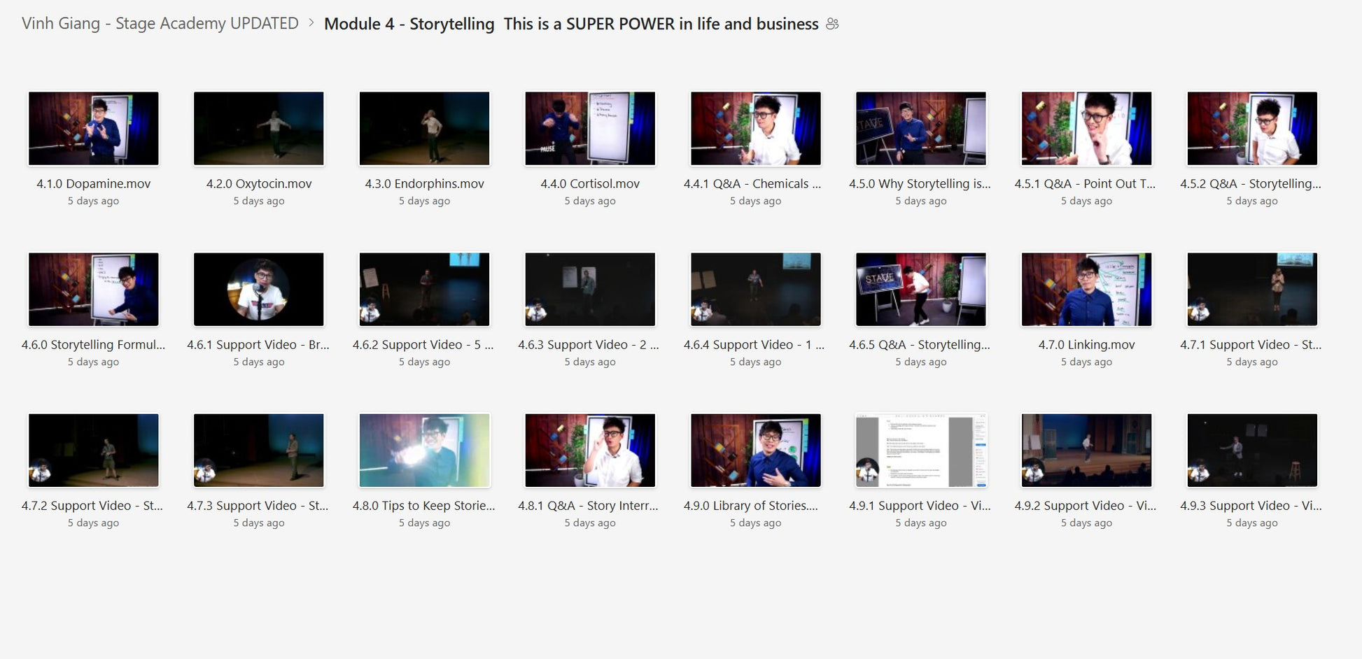 Vinh Giang - Stage Academy LAST UPDATE Module 4 on mypremiumcourses.com