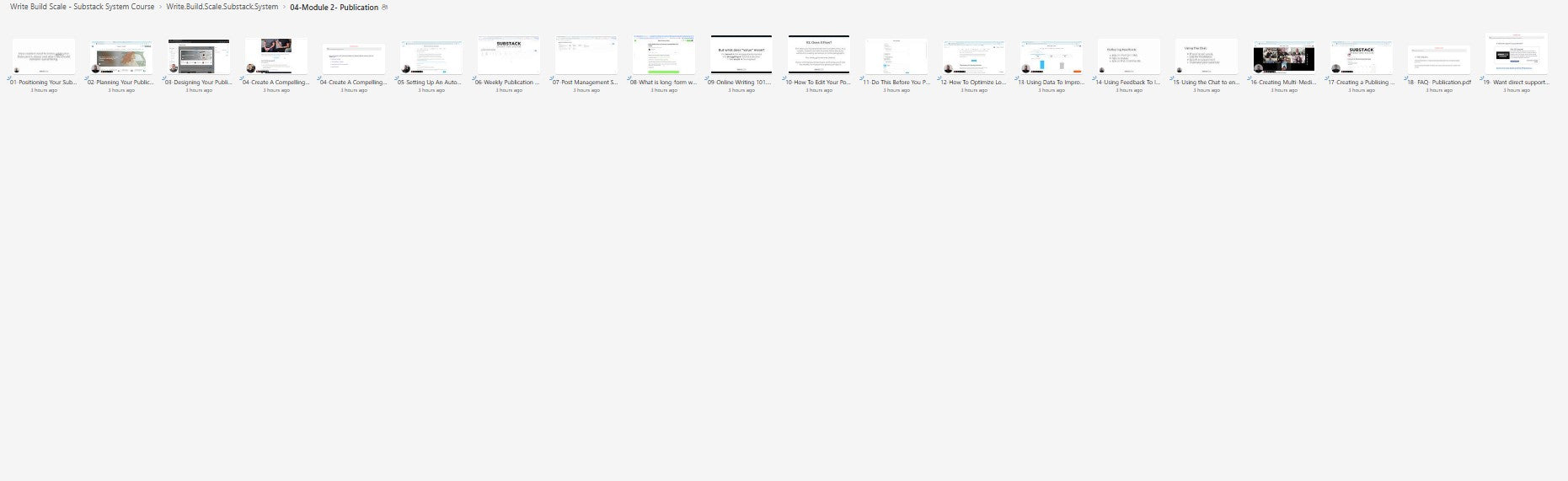 Write Build Scale - Substack System Course Module 4 on mypremiumcourses.com
