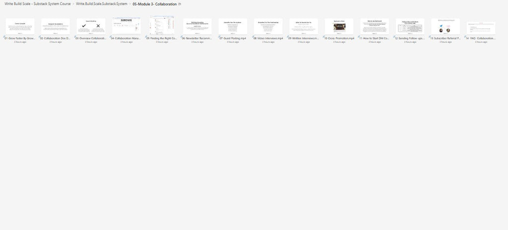 Write Build Scale - Substack System Course Module 5 on mypremiumcourses.com