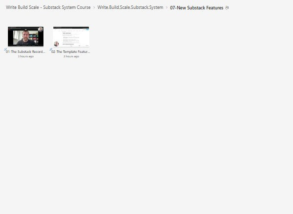 Write Build Scale - Substack System Course Module 7 on mypremiumcourses.com