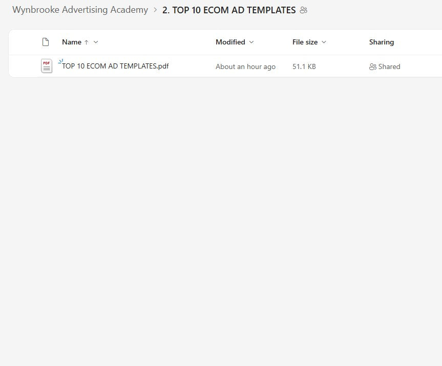 Wynbrooke Advertising Academy Module 2 on mypremiumcourses.com