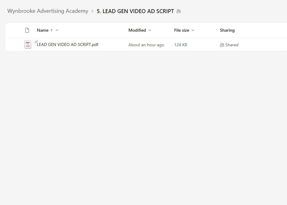 Wynbrooke Advertising Academy Module 5 on mypremiumcourses.com