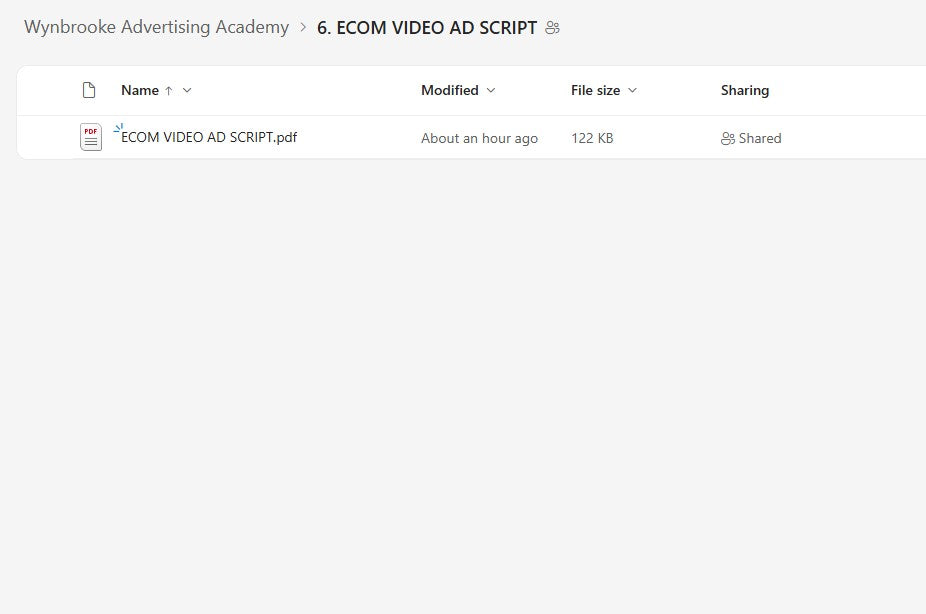 Wynbrooke Advertising Academy Module 6 on mypremiumcourses.com