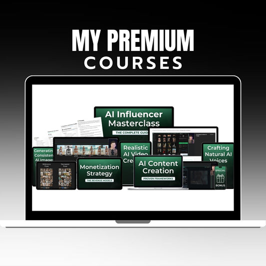 AI Influencer Masterclass – AI Filmmaker Academy on My Premium Courses