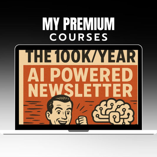 Ben Adkins – The 100k-Year AI Powered Newsletter on My Premium Courses