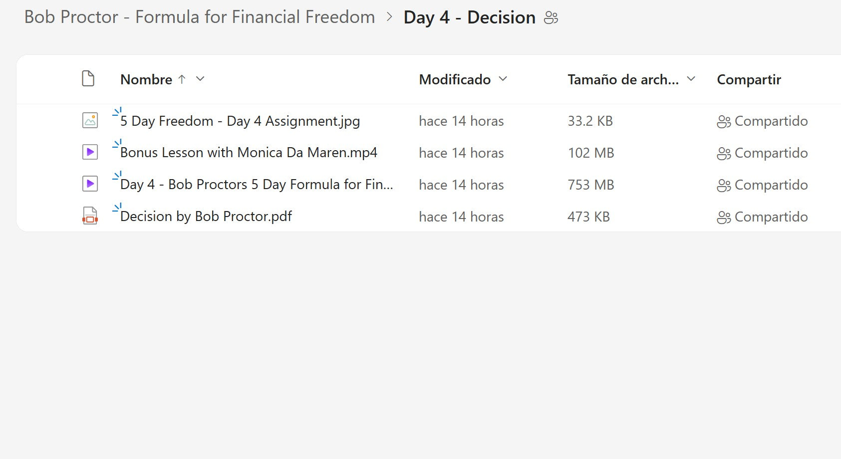 Bob Proctor - The Formula for Financial Freedom Module 4 on My Premium Courses
