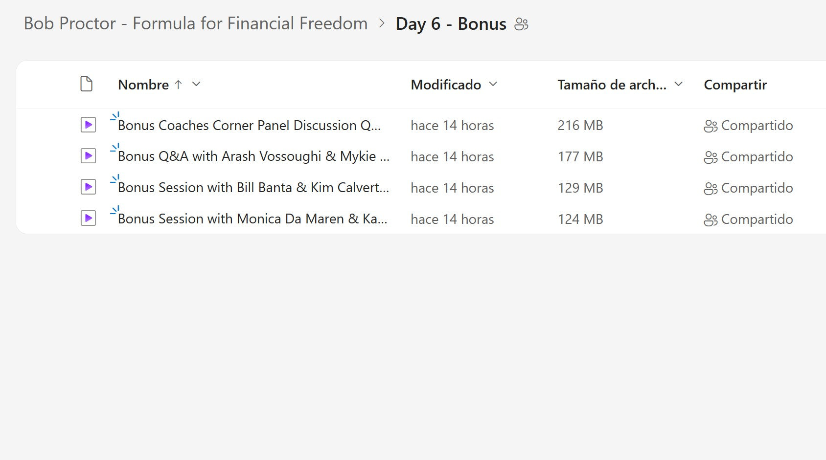 Bob Proctor - The Formula for Financial Freedom Module 6 on My Premium Courses